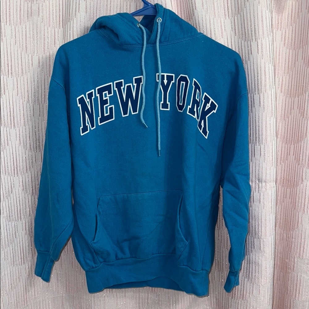 Blue New York Hoodie